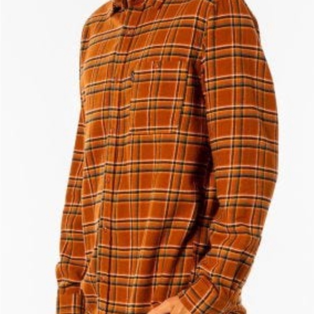 Rip Curl Men’s Saltwater Culture Flannel Shirt. Size Small NWT.